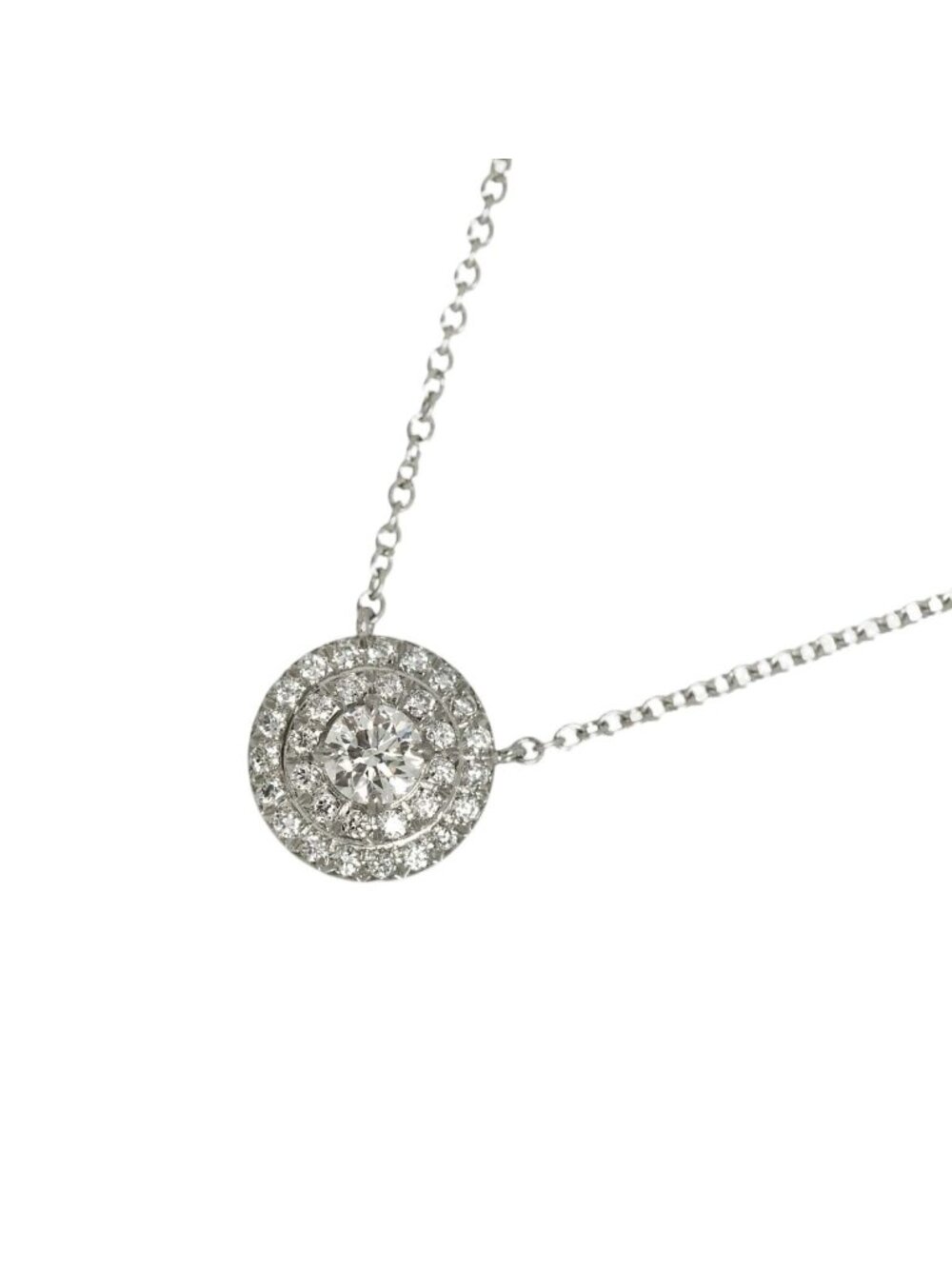Tiffany & Co Soleste Diamond Necklace 41 Platinum